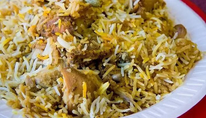 hyderabadi dum biriyani- Best Indian Snacks 